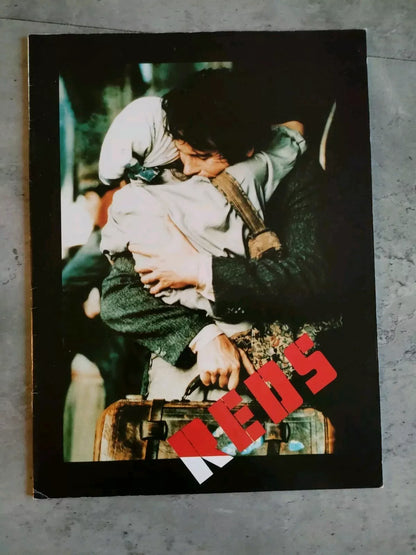 Reds Japanese Movie Program Pamphlet 1981
