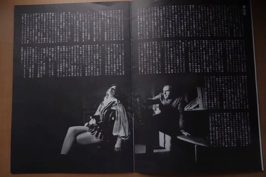 Vivement Dimanche Japanese Movie Program Pamphlet 1983 Truffaut