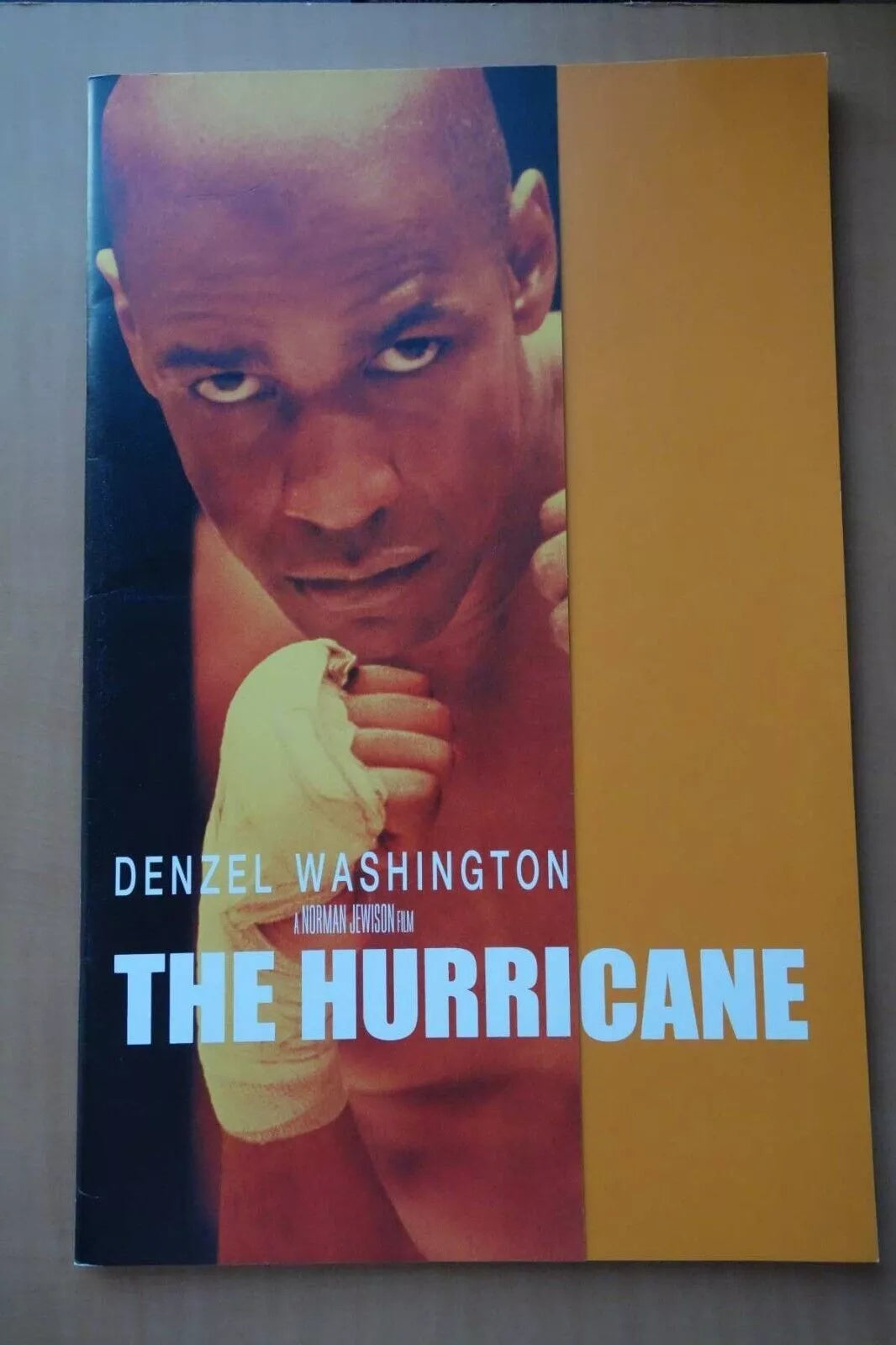 The Hurricane Japanese Movie Program Pamphlet 1999
