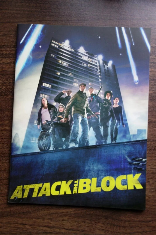 Attack The Block Japanese Film Movie Program Pamphlet 2011