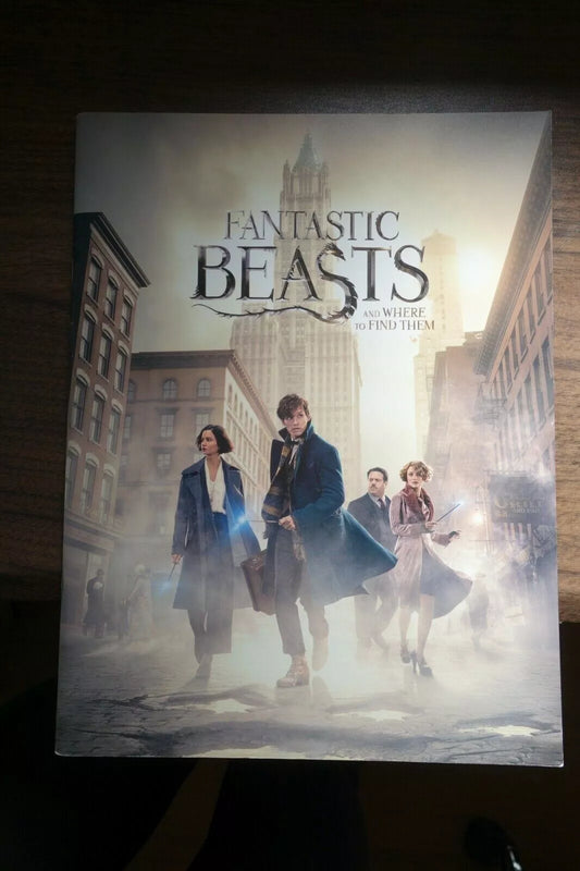 Fantastic Beasts And Where To Find Them Japanese Movie Program Pamphlet 2016