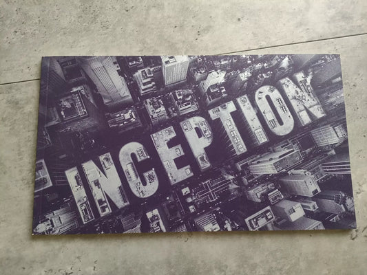 Inception Japanese Movie Program Pamphlet 2010 Nolan