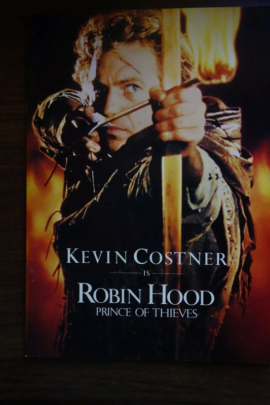 Robin Hood Prince of Thieves Japanese Anime Movie Program Pamphlet 1991