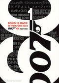 007 James Bond 4K Festival Japanese Chirashi Mini Ad-Flyer Poster 2023 A