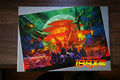 Future War 1986 Japanese Anime Movie Program Pamphlet 1982