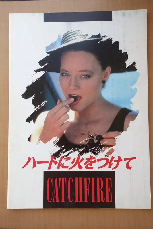 Catchfire Japanese Movie Program Pamphlet 1990 Hopper Foster