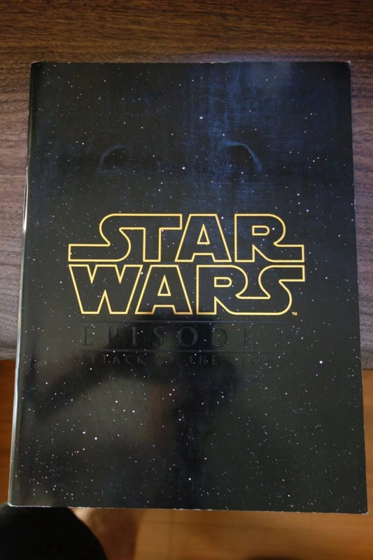 Star Wars 2 Attack of The Clones Japanese Movie Program Pamphlet 2002