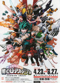 My Hero Academia Exhibition Japanese Chirashi Mini Ad-Flyer Poster 2021 A4 4p