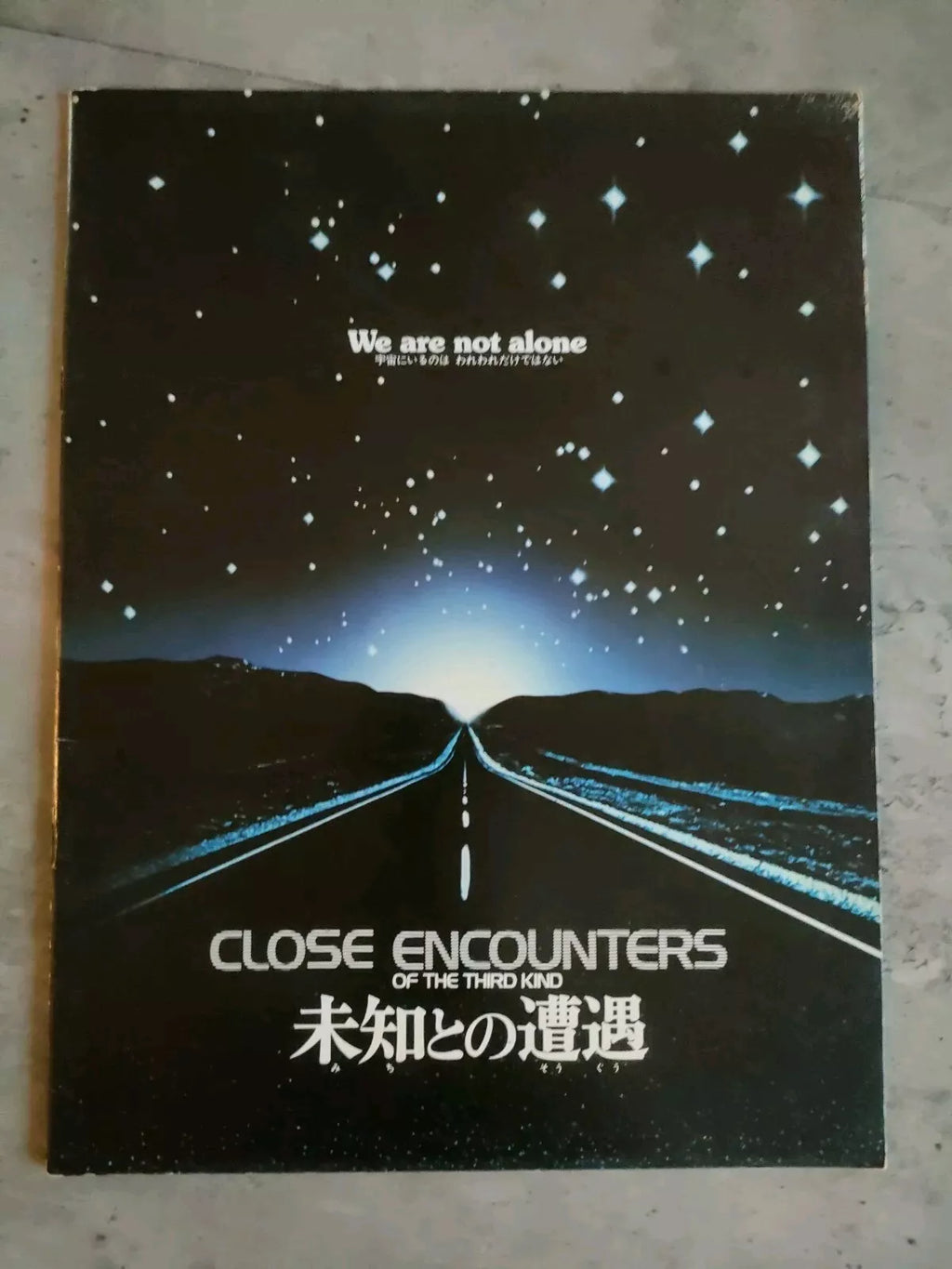 Close Encounters of The Third Kind Japanese Movie Program Pamphlet 1977