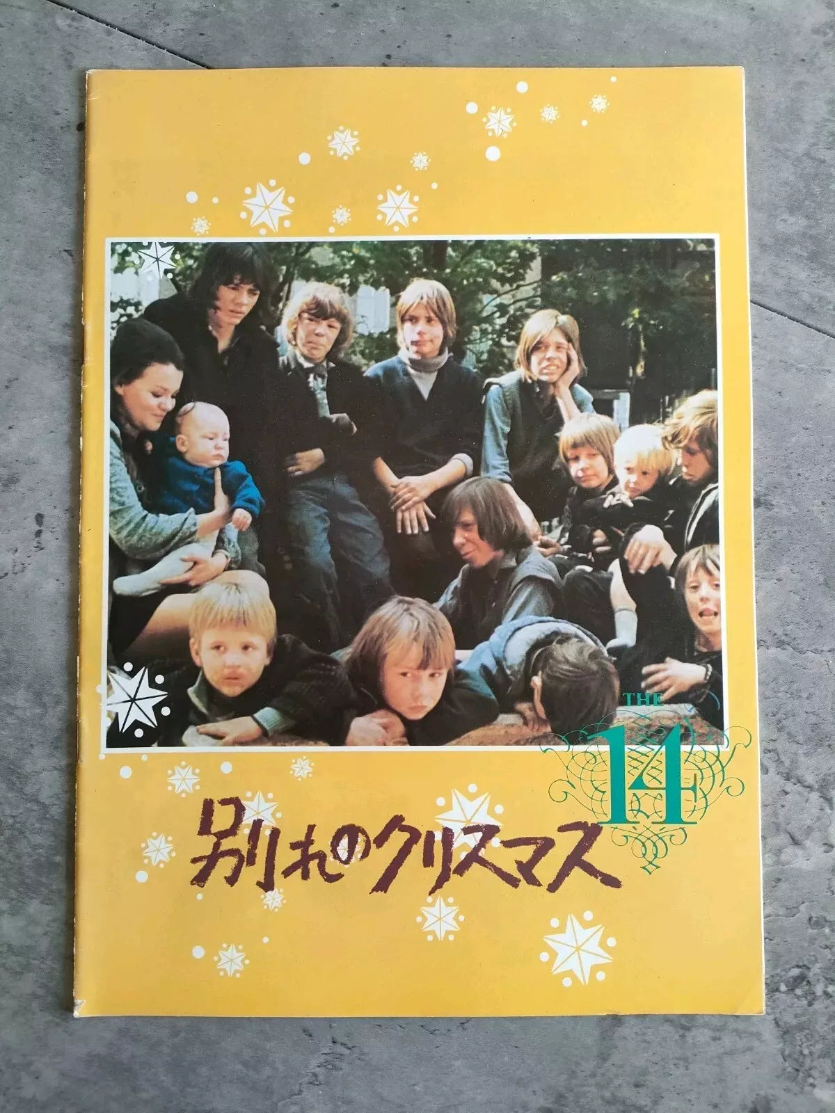 The 14 Japanese Movie Program Pamphlet 1973