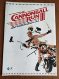 Cannonball Fever Japanese Movie Program Pamphlet 1989