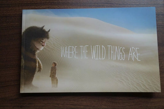 Where The Wild Things Are Japanese Film Movie Program Pamphlet 2009