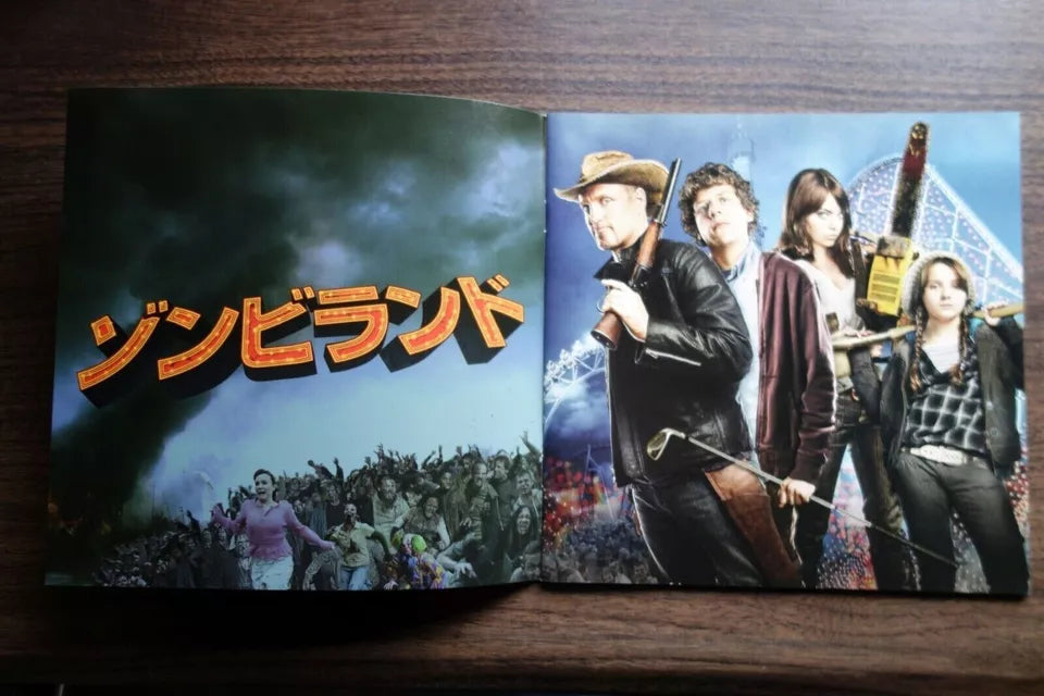 Zombieland Japanese Film Movie Program Pamphlet 2009