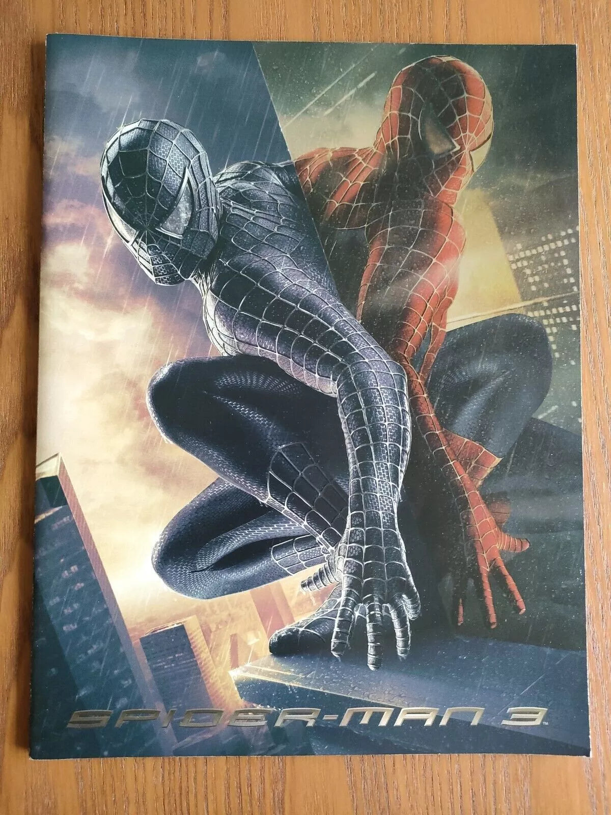Spiderman 3 Japanese Movie Program Pamphlet 2007 Raimi Marvel