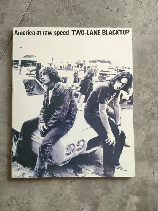 Two-Lane Blacktop Japanese Movie Program Pamphlet 1971R