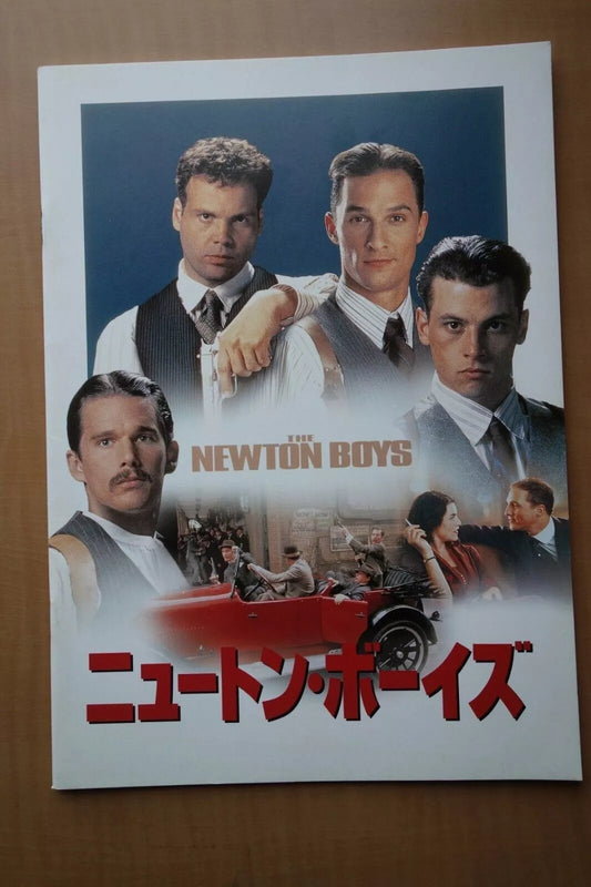The Newton Boys Japanese Movie Program Pamphlet 1998