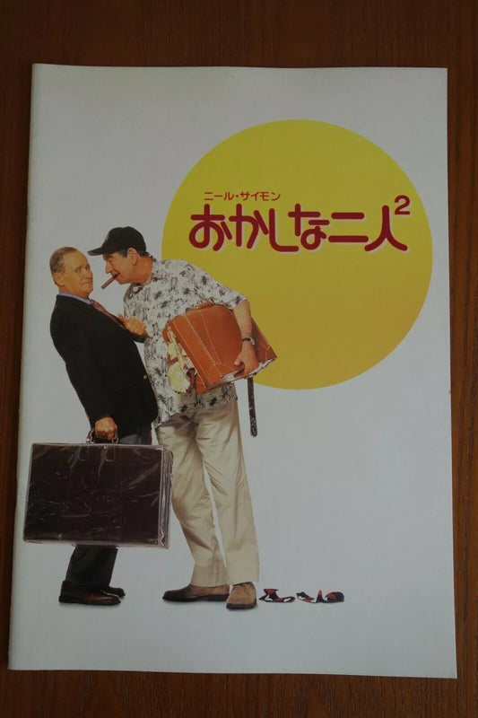 The Odd Couple 2 Japanese Movie Program Pamphlet 1998