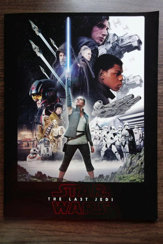 Star Wars VIII The Last Jedi Japanese Movie Program Pamphlet 2017