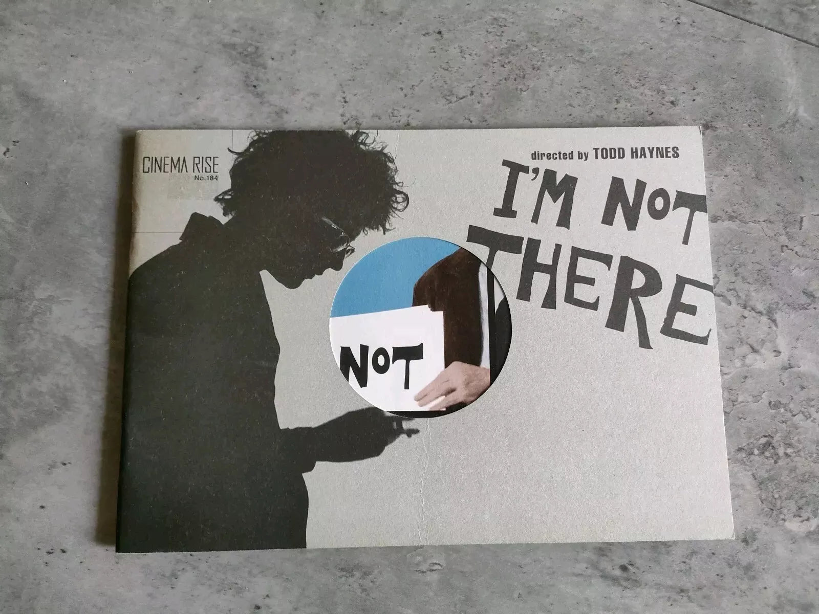 I'm Not There Japanese Movie Program Pamphlet 2007 Bob Dylan