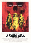 3 From Hell Japanese Chirashi Mini Ad-Flyer Poster 2019