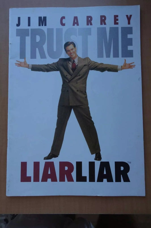 Liar Liar Japanese Movie Program Pamphlet 1997