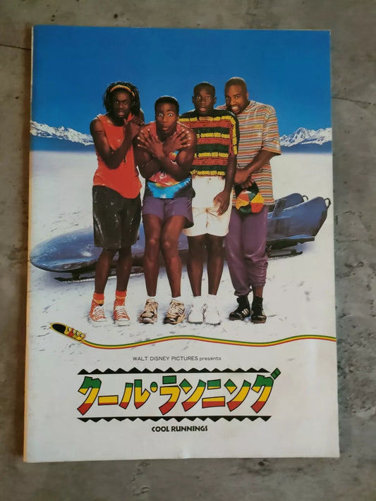 Cool Runnings Japanese Movie Program Pamphlet 1993 Disney