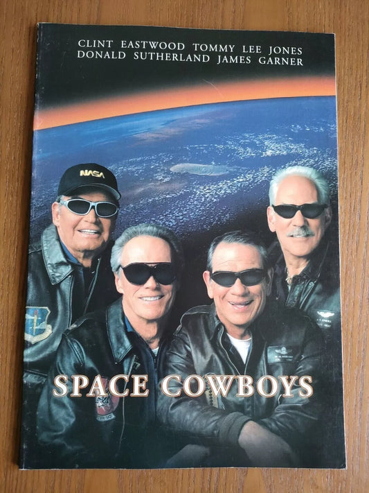 Space Cowboys Japanese Movie Program Pamphlet 2000