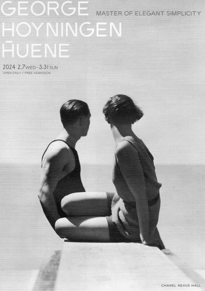 George Hoyningen Huene Exhibition Japanese Chirashi Mini Ad-Flyer Poster 2024 A4