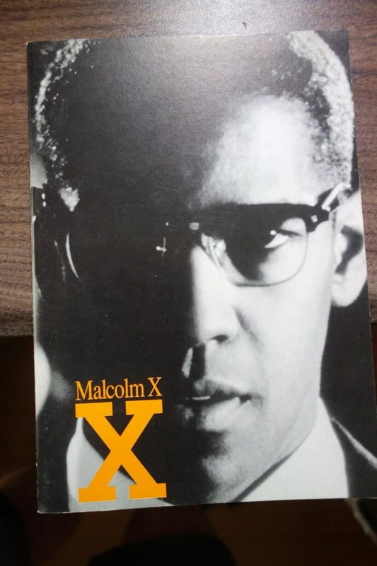 Malcolm X Japanese Movie Program Pamphlet 1992 Spike Lee