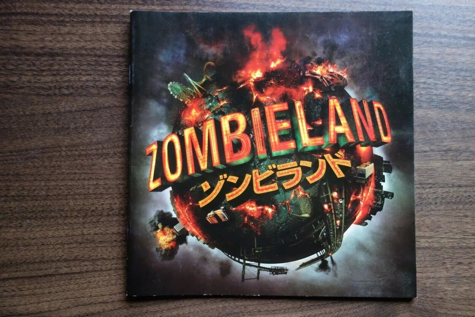 Zombieland Japanese Film Movie Program Pamphlet 2009