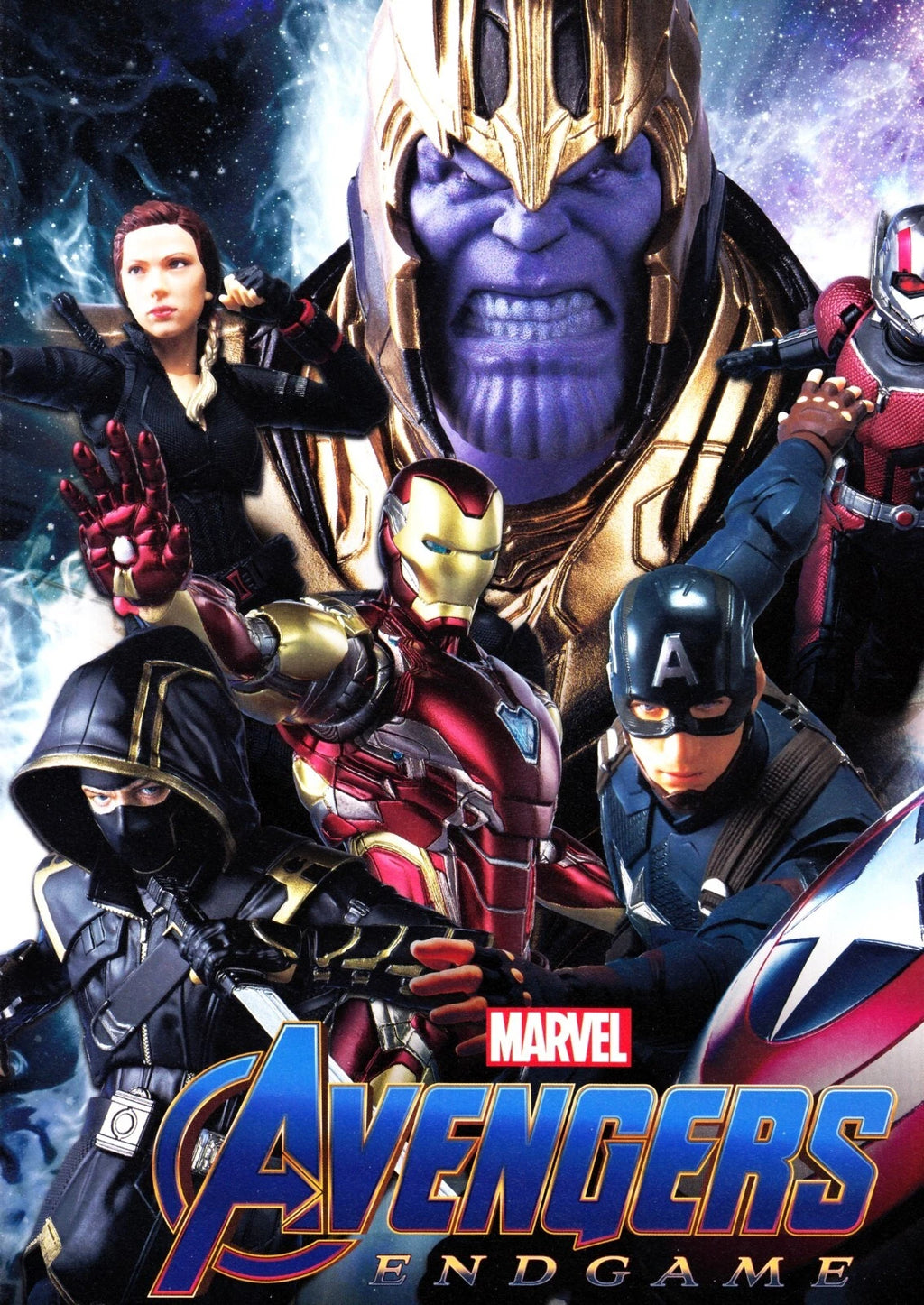 Avengers Endgame Japanese Chirashi Mini Ad-Flyer Poster 2019 Figure A4