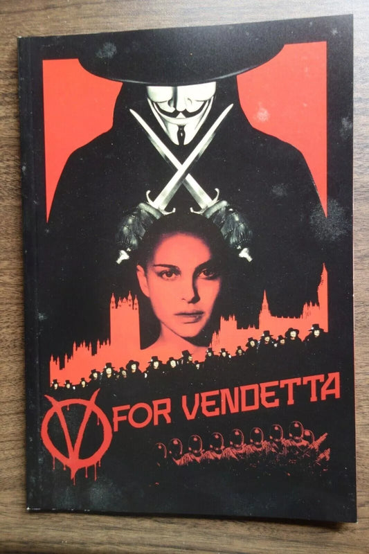 V For Vendetta Japanese Film Movie Program Pamphlet 2005