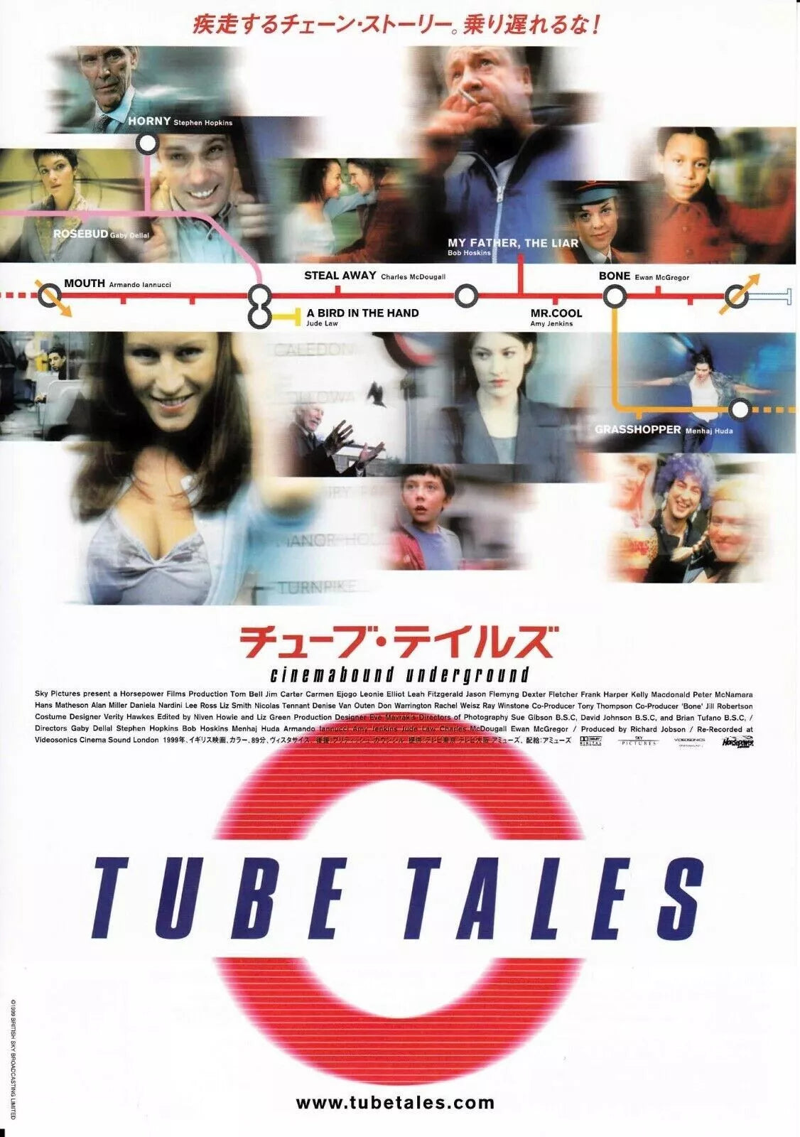 Tube Tales Japanese Chirashi Mini Ad-Flyer Poster 1999