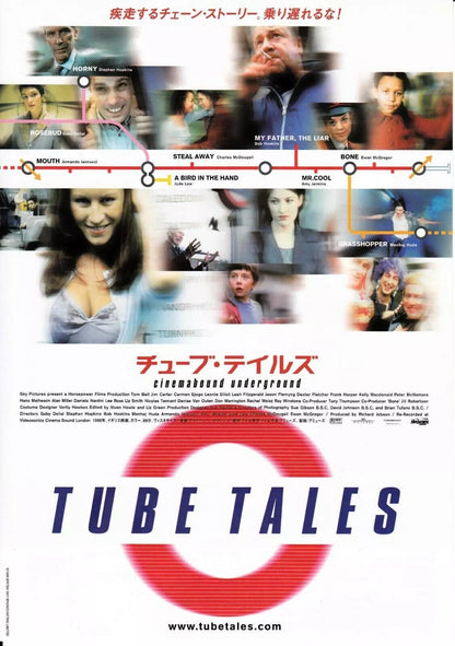 Tube Tales Japanese Chirashi Mini Ad-Flyer Poster 1999