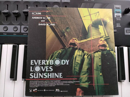 Everybody Loves Sunshine Japanese Movie Program Pamphlet 1998 Bowie Goldie
