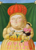Botero Tokyo Exhibition Japanese Chirashi Mini Ad-Flyer Poster 2022 A4 4p