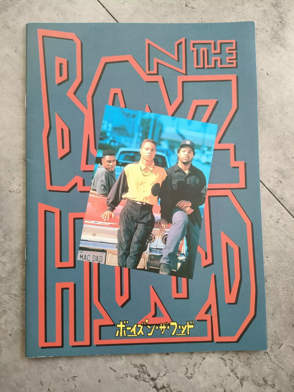 Boyz n The hood Japanese Movie Program Pamphlet 1991