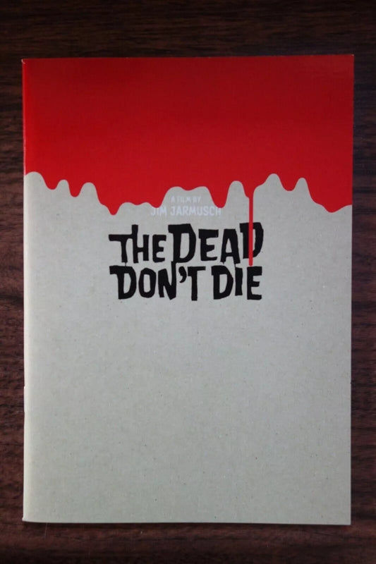 The Dead Don't Die Japanese Movie Program Pamphlet 2019 Jarmusch