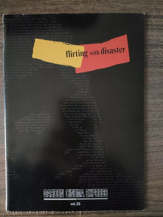 Flirting With Disaster Japanese Movie Program Pamphlet 1996 Stiller Arquette