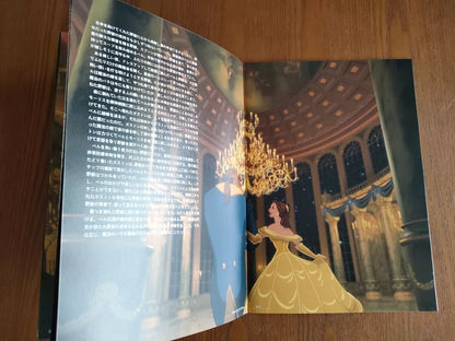 Beauty And The Beast Japanese Anime Movie Program Pamphlet 1991 Disney