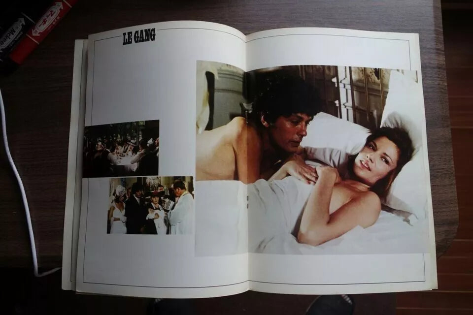 Le Gang Japanese Film Movie Program Pamphlet 1977 Alain Delon