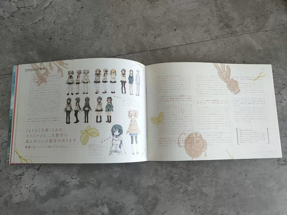 Puella Magi Madoka Magica Japanese Anime Movie Program Pamphlet 2012 1 Beginning