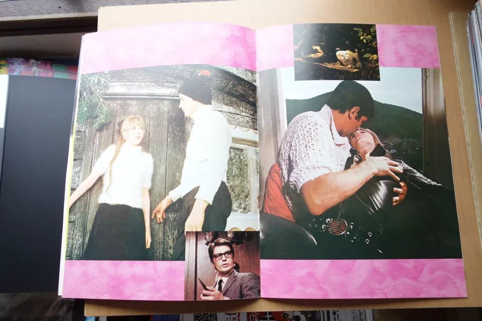 The Girl On The Motorcycle Japanese Movie Program Pamphlet 1968 Cardiff Delon