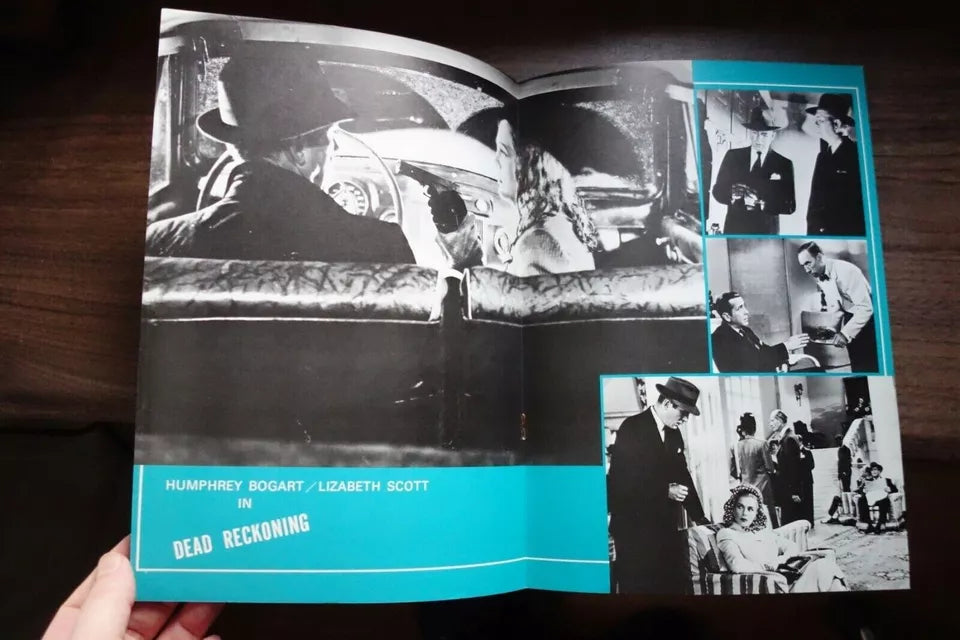 Dead Reckoning Japanese Movie Program Pamphlet 1947 Bogart