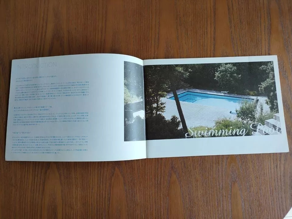 Swimming Pool Japanese Movie Program Pamphlet 2003