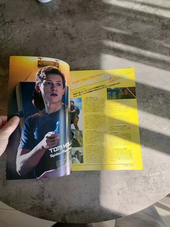 Spider-Man Far From Home Japanese Movie Program Pamphlet 2019