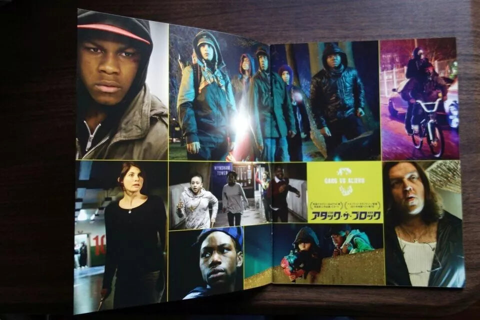 Attack The Block Japanese Film Movie Program Pamphlet 2011