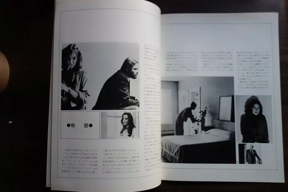 Interiors Japanese Film Movie Program Pamphlet 1978 Woody Allen