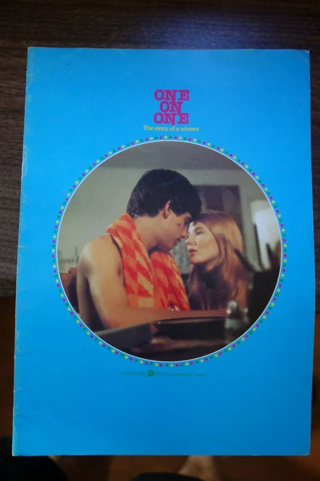 One On One Japanese Movie Program Pamphlet 1976