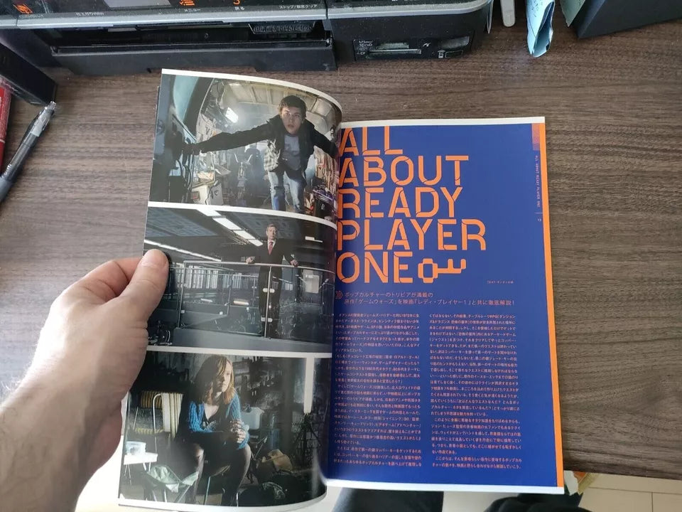 Ready Player One Japanese Movie Program Pamphlet 2018 Spielberg